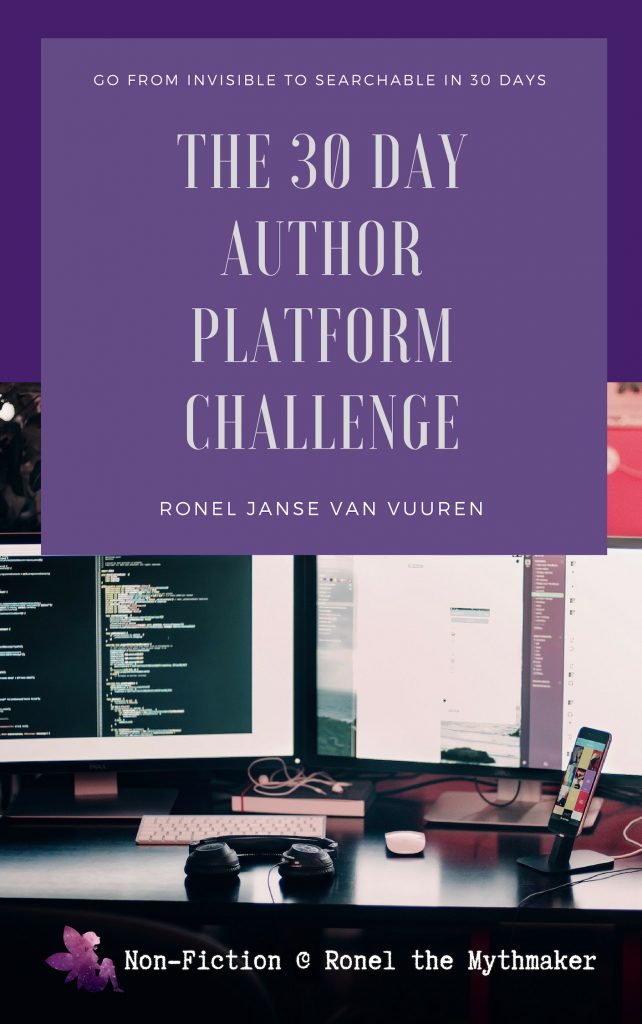 30 day author platform challenge book