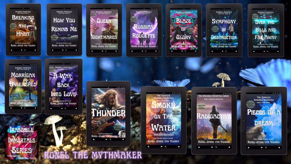 all the books in the irascible immortals series